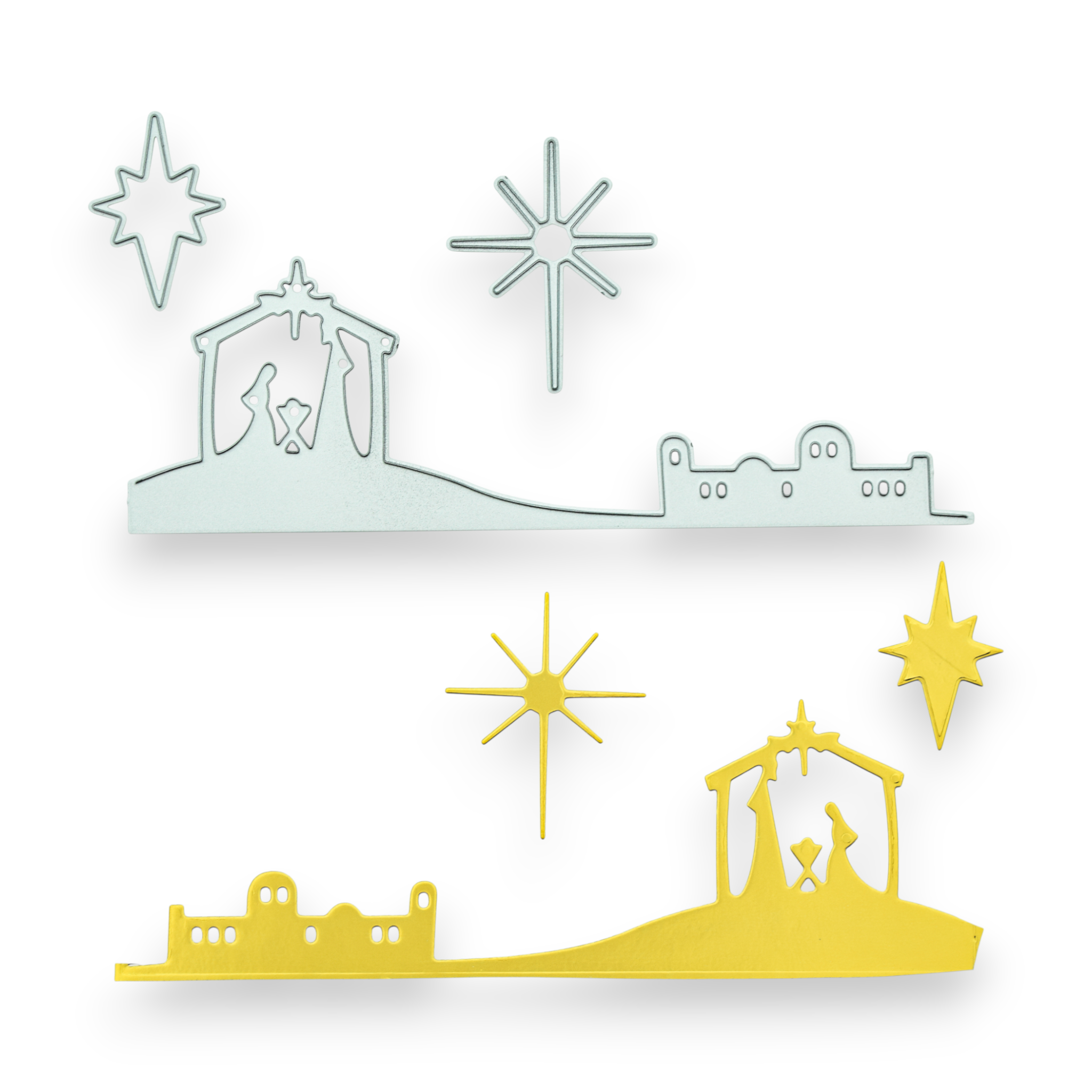 Silhouette Nativity - Steel Cutting Die Set